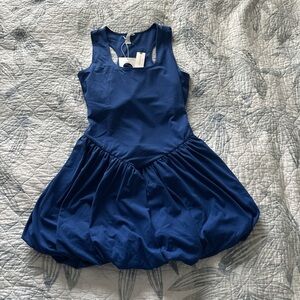 Cobalt anthropologie daily practice dress